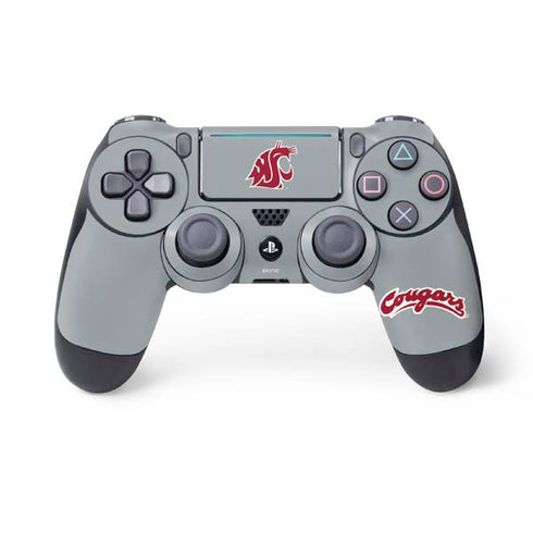 WSU Cougars Logo PS4 Pro/Slim Controller Skin