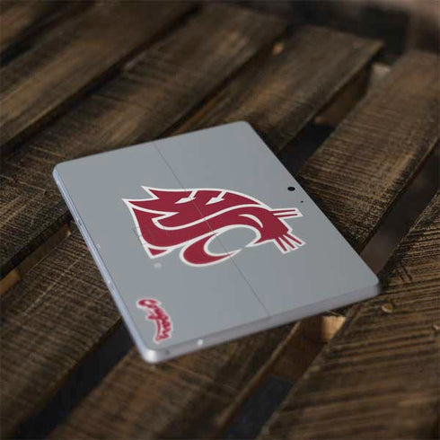 WSU Cougars Logo Surface Go Skin