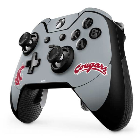 WSU Cougars Logo Xbox One Elite Controller Skin