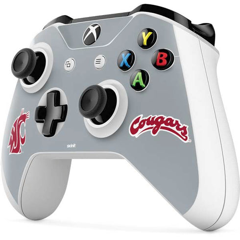 WSU Cougars Logo Xbox One S Controller Skin