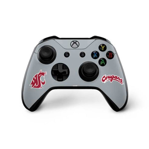 WSU Cougars Logo Xbox One X Controller Skin
