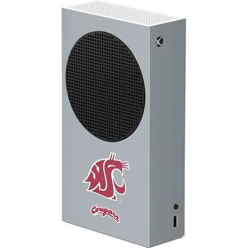 WSU Cougars Logo Xbox Series S Console Skin