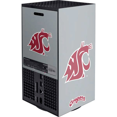 WSU Cougars Logo Xbox Series X Console Skin