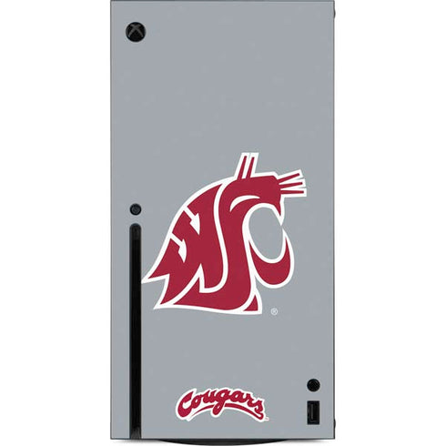 WSU Cougars Logo Xbox Series X Console Skin