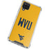 West Virginia University WVU Galaxy A12 Clear Case