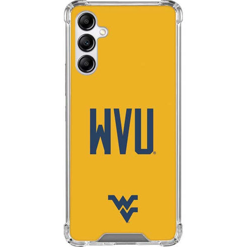 West Virginia University WVU Galaxy A14 5G Clear Case