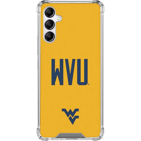 West Virginia University WVU Galaxy A15 5G Clear Case