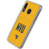 West Virginia University WVU Galaxy A20 Clear Case