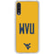 West Virginia University WVU Galaxy A50 Clear Case