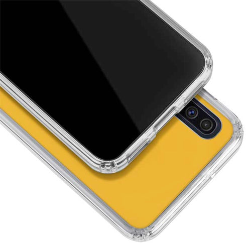 West Virginia University WVU Galaxy A50 Clear Case