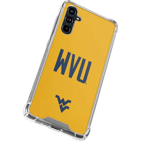 West Virginia University WVU Galaxy A54 5G Clear Case