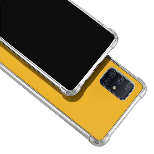 West Virginia University WVU Galaxy A71 5G Clear Case