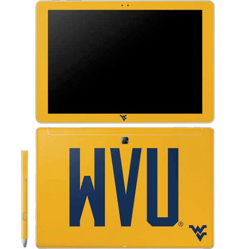 West Virginia University WVU Galaxy Book 12in Skin