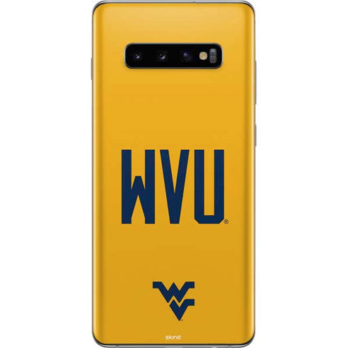 West Virginia University WVU Galaxy S10 Plus Skin
