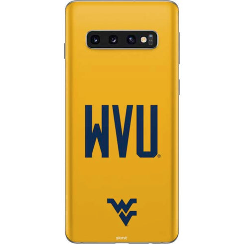 West Virginia University WVU Galaxy S10 Skin