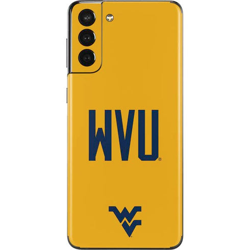 West Virginia University WVU Galaxy S21 Plus 5G Skin