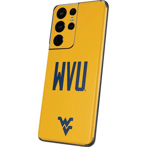 West Virginia University WVU Galaxy S21 Ultra 5G Skin