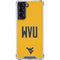 West Virginia University WVU Galaxy S22 Clear Case