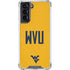 West Virginia University WVU Galaxy S22 Clear Case