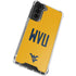 West Virginia University WVU Galaxy S22 Clear Case