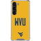 West Virginia University WVU Galaxy S23 Clear Case