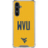 West Virginia University WVU Galaxy S23 FE Clear Case