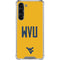 West Virginia University WVU Galaxy S23 Plus Clear Case