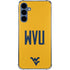 West Virginia University WVU Galaxy S24 Clear Case