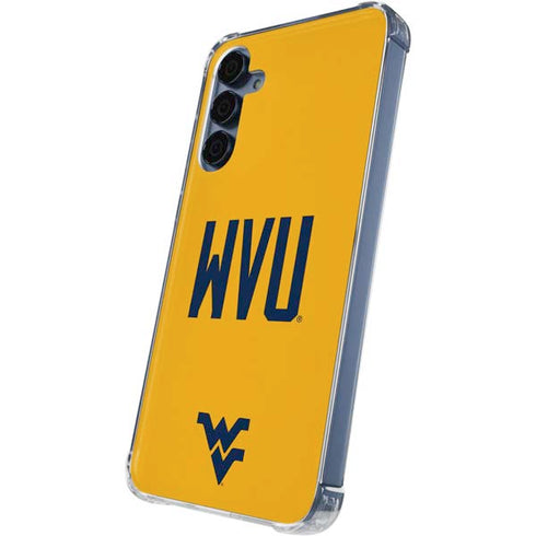 West Virginia University WVU Galaxy S24 Clear Case