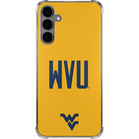West Virginia University WVU Galaxy S24 Plus Clear Case