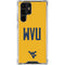 West Virginia University WVU Galaxy S24 Ultra Clear Case