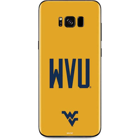 West Virginia University WVU Galaxy S8 Skin