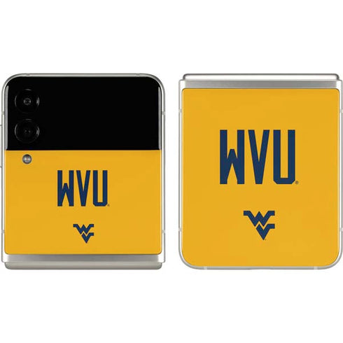 West Virginia University WVU Galaxy Z Flip3 5G Skin