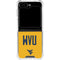 West Virginia University WVU Galaxy Z Flip5 5G Clear Case