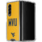 West Virginia University WVU Galaxy Z Fold4 5G Clear Case