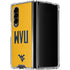 West Virginia University WVU Galaxy Z Fold4 5G Clear Case