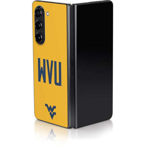 West Virginia University WVU Galaxy Z Fold5 5G Skin