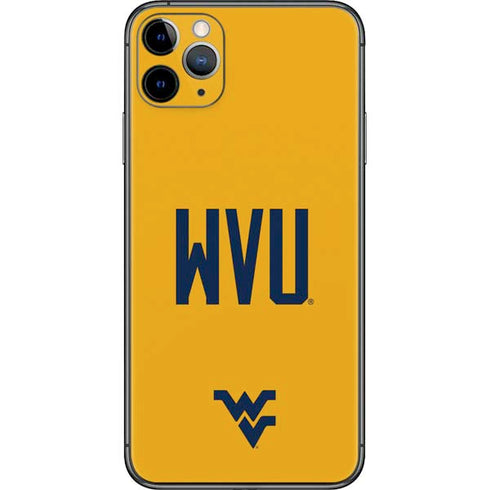 West Virginia University WVU iPhone 11 Pro Max Skin