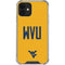 West Virginia University WVU iPhone 12 Mini Clear Case