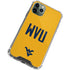 West Virginia University WVU iPhone 12 Pro Clear Case
