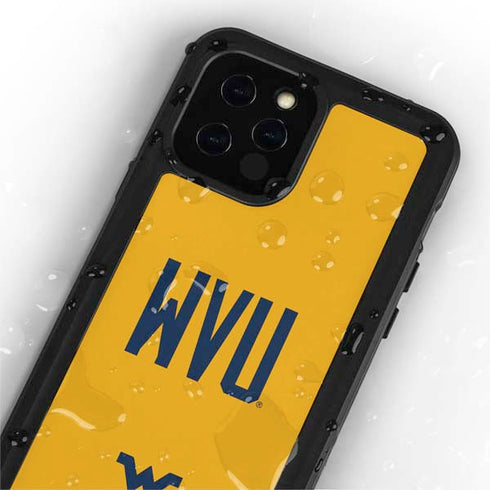 West Virginia University WVU iPhone 12 Pro Max Waterproof Case