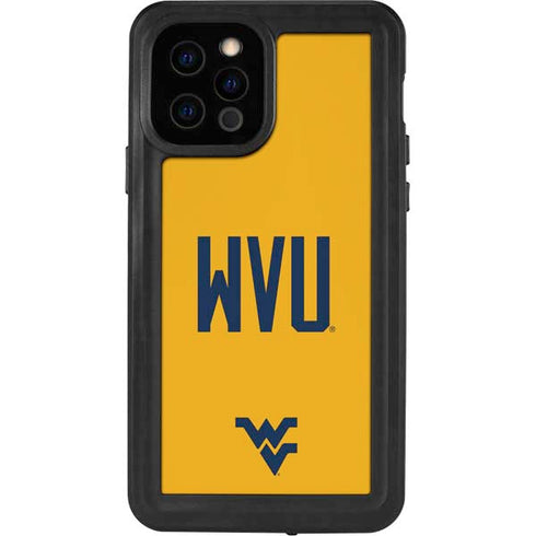 West Virginia University WVU iPhone 12 Pro Waterproof Case