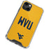West Virginia University WVU iPhone 13 Mini Clear Case
