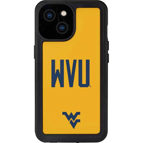 West Virginia University WVU iPhone 13 Mini Waterproof Case