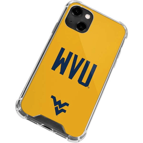 West Virginia University WVU iPhone 14 Clear Case