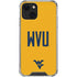 West Virginia University WVU iPhone 14 Clear Case