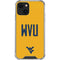 West Virginia University WVU iPhone 14 Plus Clear Case