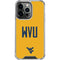 West Virginia University WVU iPhone 15 Pro Clear Case