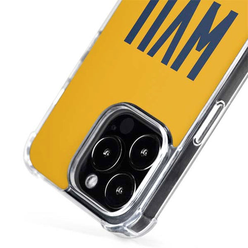 West Virginia University WVU iPhone 15 Pro MagSafe Case