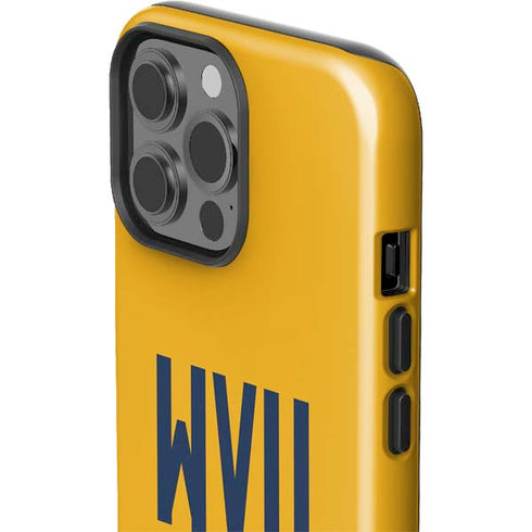 West Virginia University WVU iPhone 15 Pro Max Impact Case